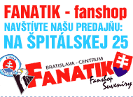 FANATIK fanshop ponúka dresy, mikiny, tričká, čiapky, šiltovky, šály, klobúky, helmy, sedáky, parochne, ale aj medovinu a víno pre fanúšikov.