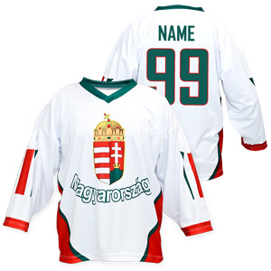 Hungary hockey jersey white 