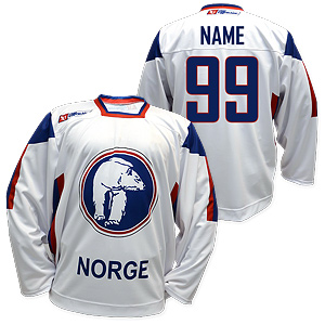 Norway hockey jersey white 